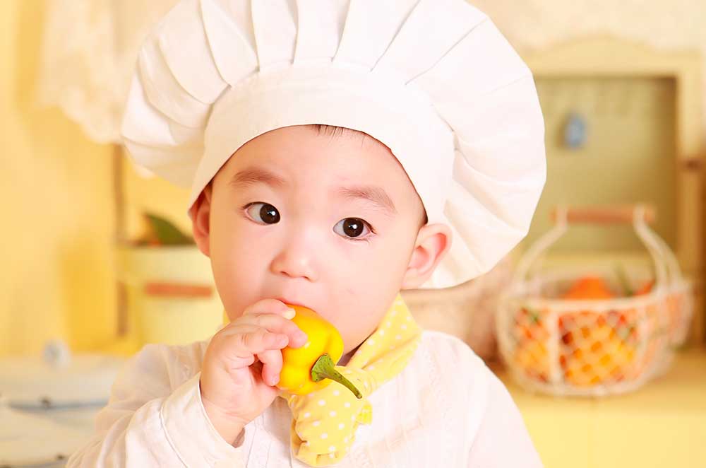 chef kitchen cooking baby 35666